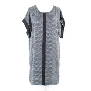 H&M Black and Navy Tunic Top Mini Dress